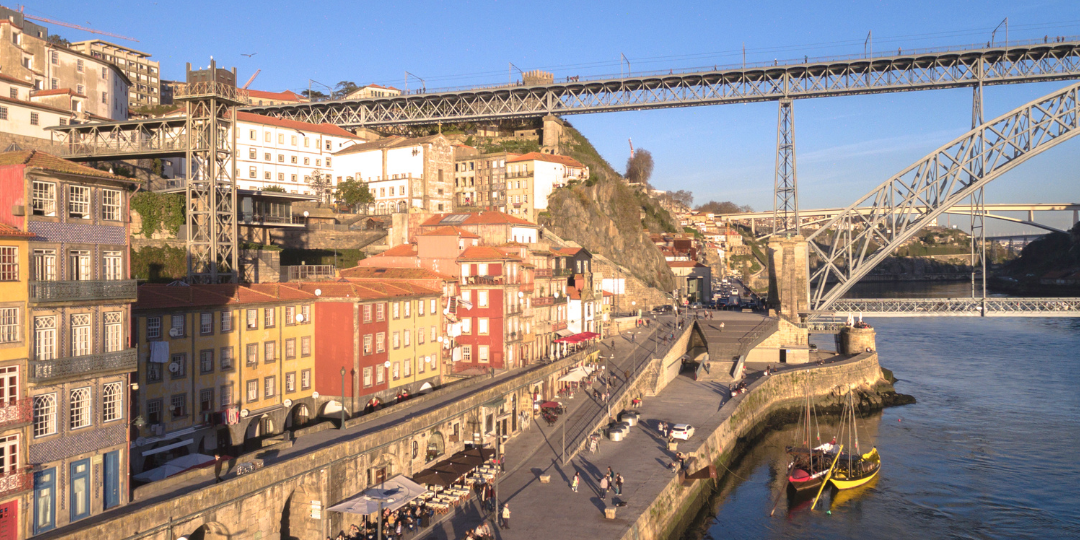 Foto do distrito de porto em Portugal.