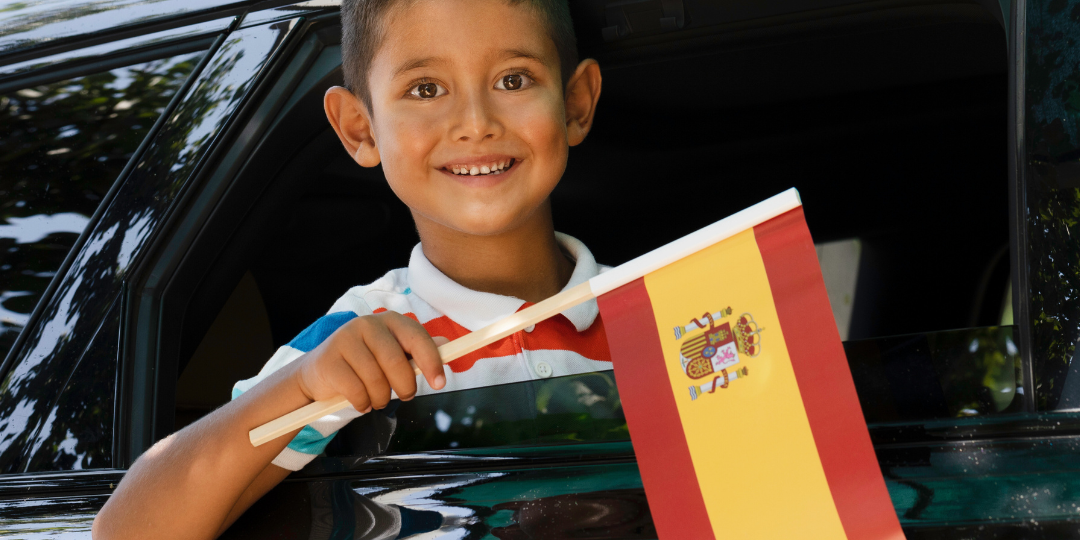 Descendência espanhola para netos