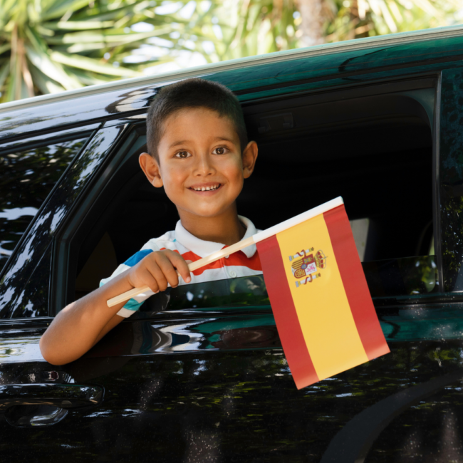 Descendência espanhola para netos